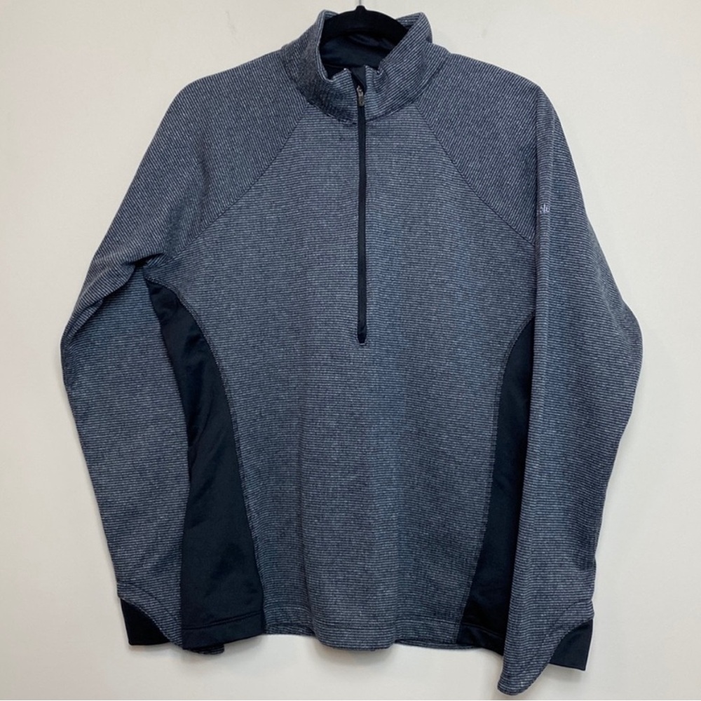 Columbia Women’s Optic Got It III Half-Zip Pullover – Gray/Black – XS